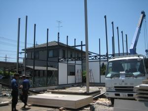 八王子市 プレハブ倉庫兼事務所