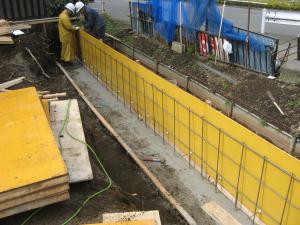 小平市擁壁(護岸)工事