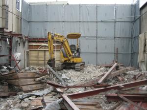 世田谷区鉄骨アパート解体工事