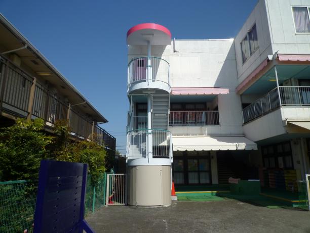 さいたま市幼稚園避難階段工事