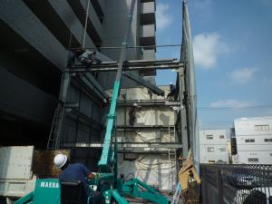 八王子市 立体駐車場解体工事