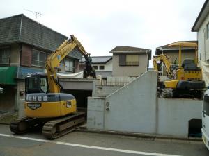 町田市 火災現場解体