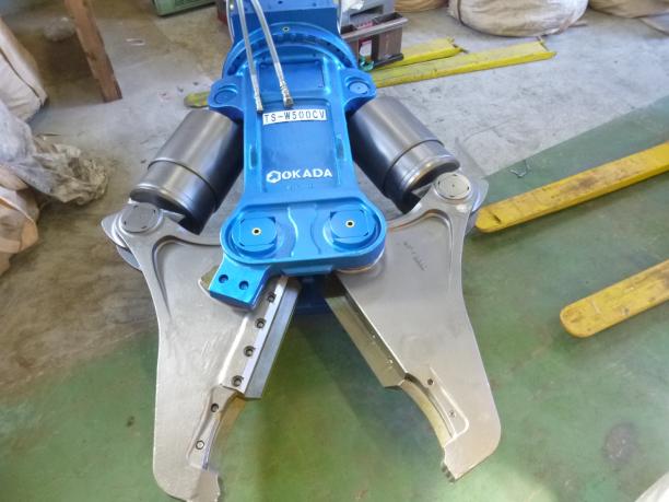 0.7クラス最新鋭解体アタッチメント導入