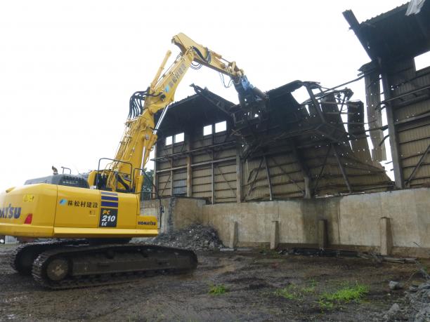 稲城市リサイクルプラント解体工事