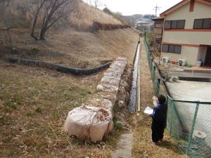 日野市発注 さかい緑地法面整備工事