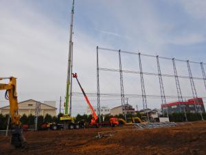 日野市旭ヶ丘ゴルフクラブ解体工事