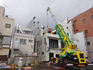 八王子市 階上解体工事